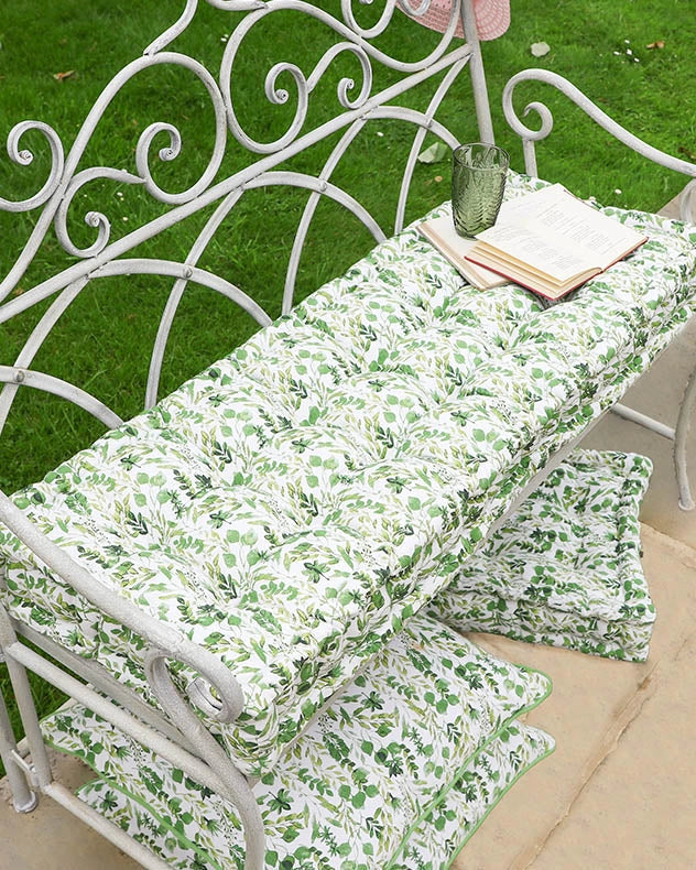 Meadowbrook Leaf Garden Bench Cushion