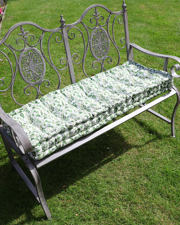 Meadowbrook Leaf Garden Bench Cushion