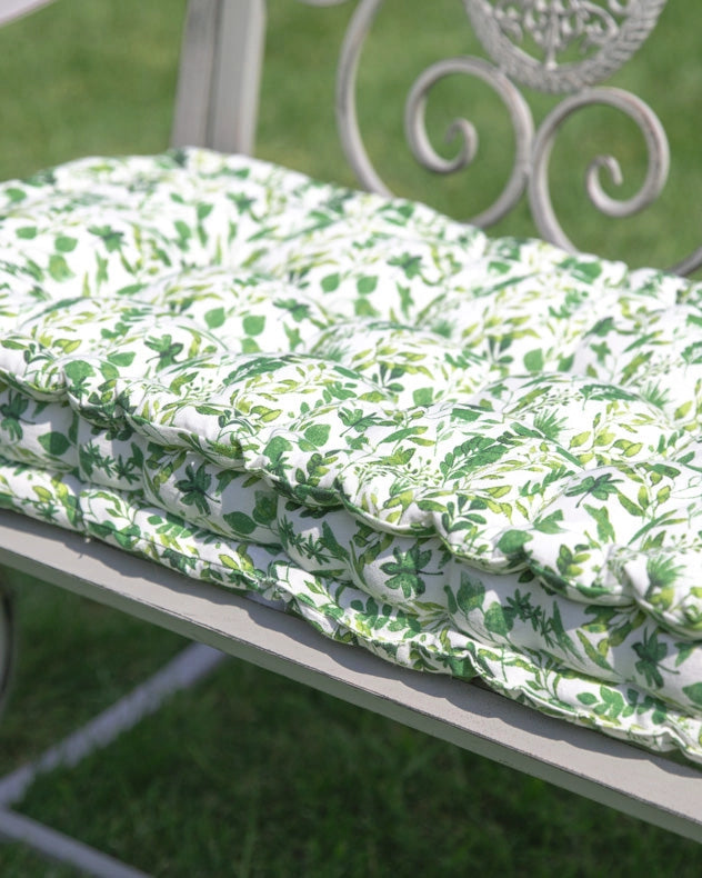 Green Bench Cushion