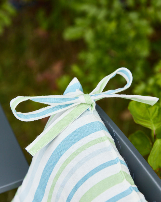 Seat Pads - Set of 2 Tenby Striped Seat Pads