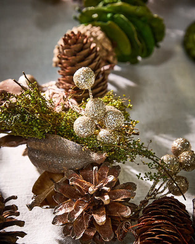 Woodland Walk Natural Christmas Garland - 120cm