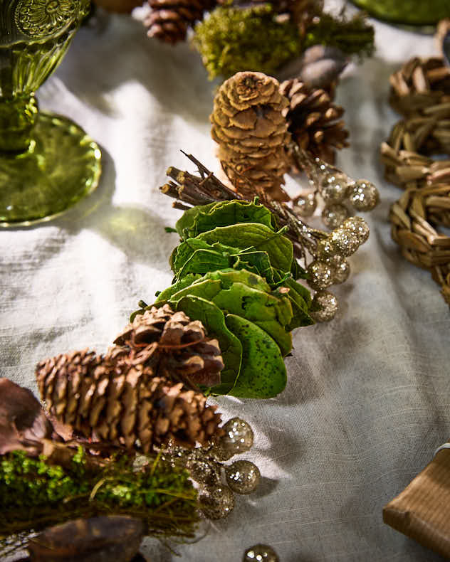 Woodland Walk Natural Christmas Garland - 120cm
