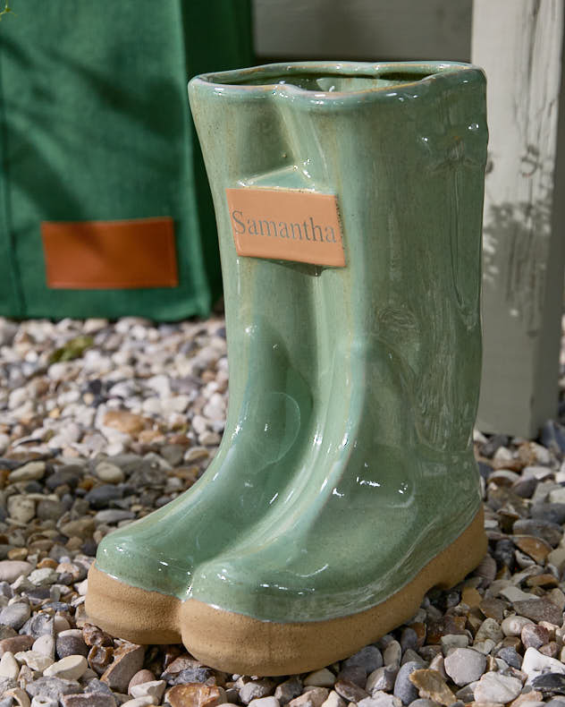 Personalised Welly Boot Planters