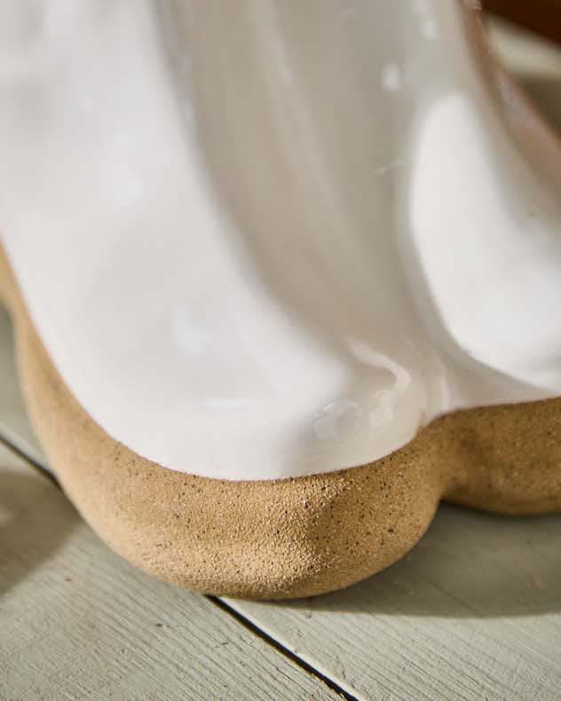 Personalised Large White Welly Planter