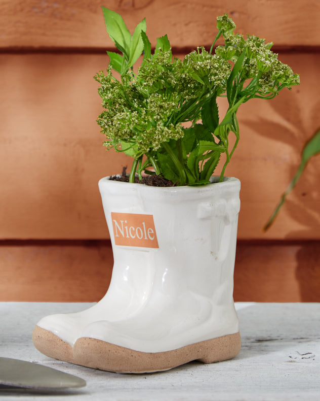 Personalised Little & Large Planter Set