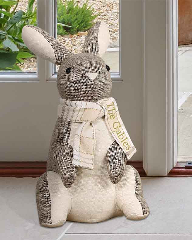 Personalised Rexton Rabbit Door Stop