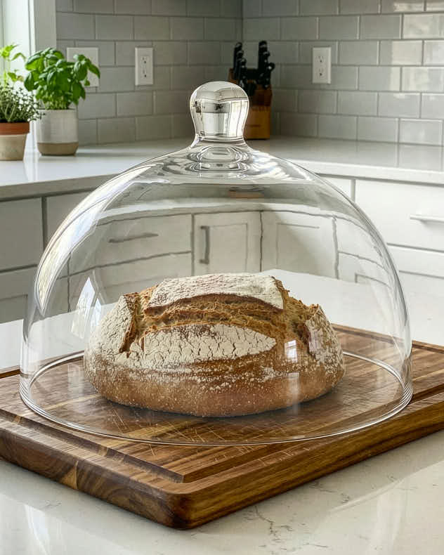 Clear Glass Glassware - Bella Perle Glass Cloche