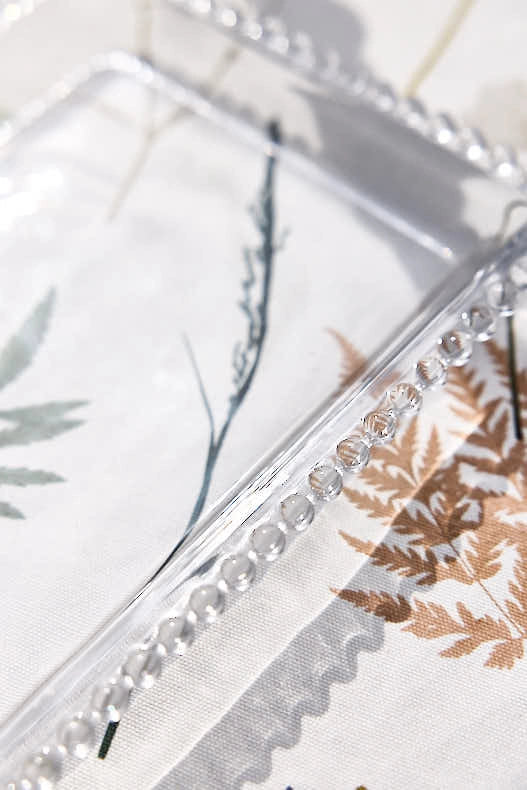 Platters - Large Bella Perle Glass Serving Platter