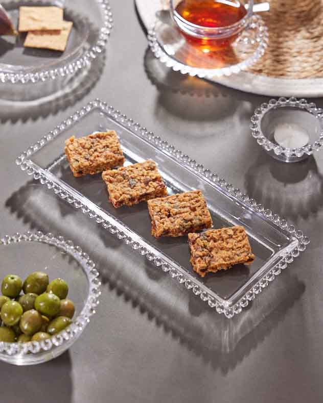 Bella Perle Glass Serving Platter