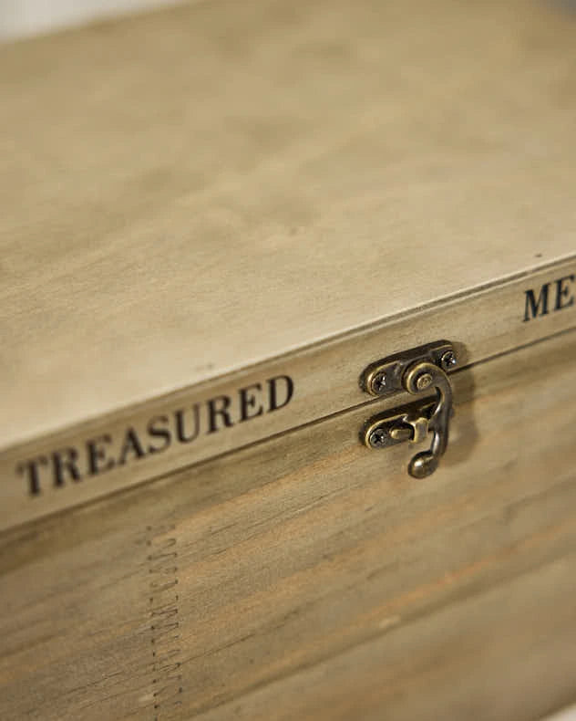 Treasured Memories Photo Box lock