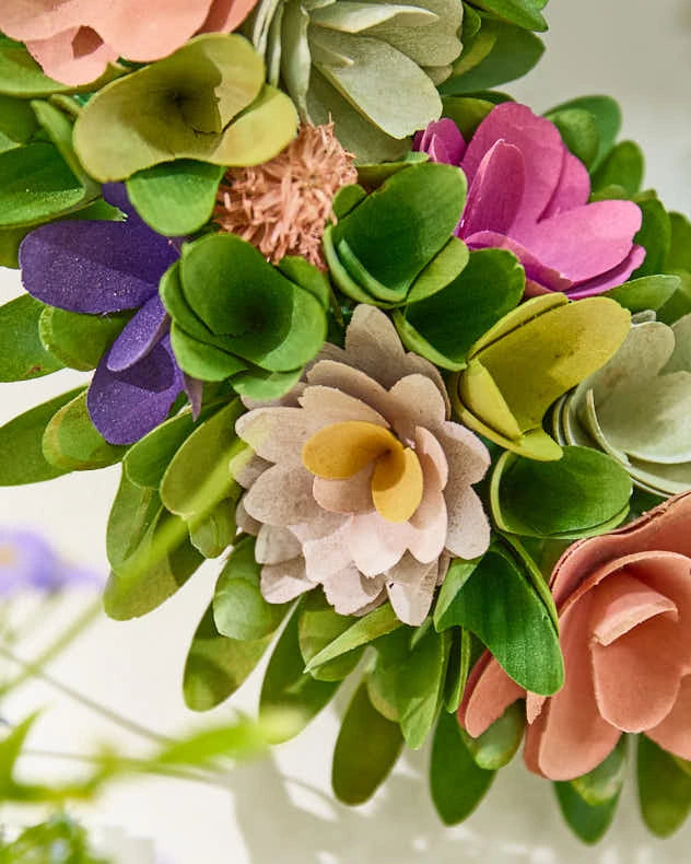 SPRING MULTI COLOUR WREATH