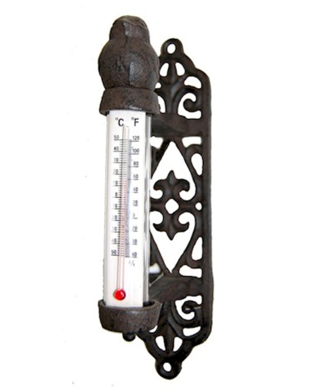 Vintage Style Garden Wall Thermometer