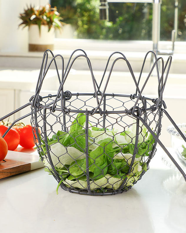 Rustic Wire Kitchen Salad Shaker