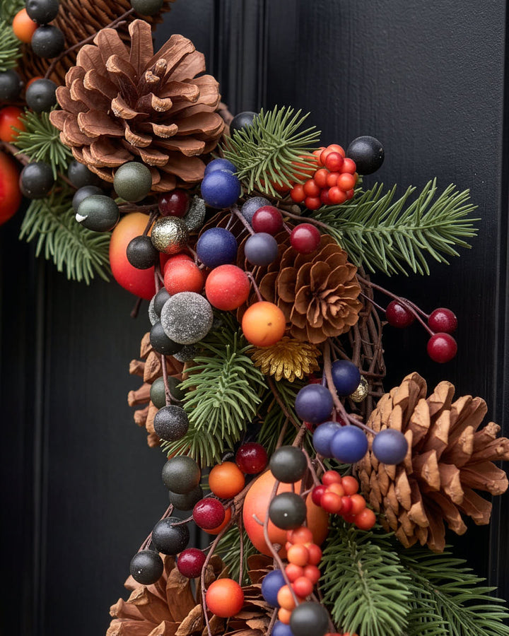 Winter Fruit Berry Wreath