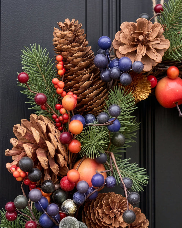 Winter Fruit Berry Wreath