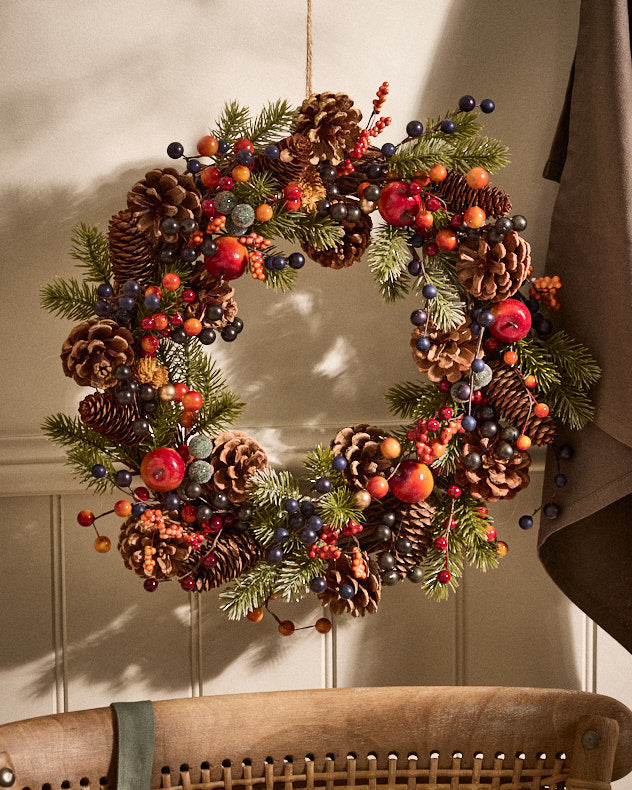 Autumn Fruits Berry Wreath