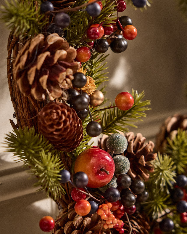 Autumn Fruits Berry Wreath