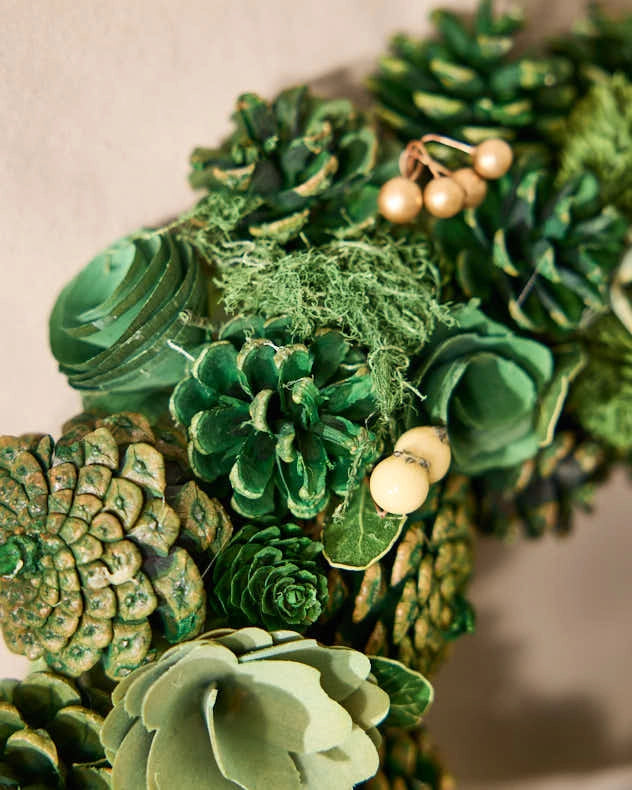Succulents Wreath