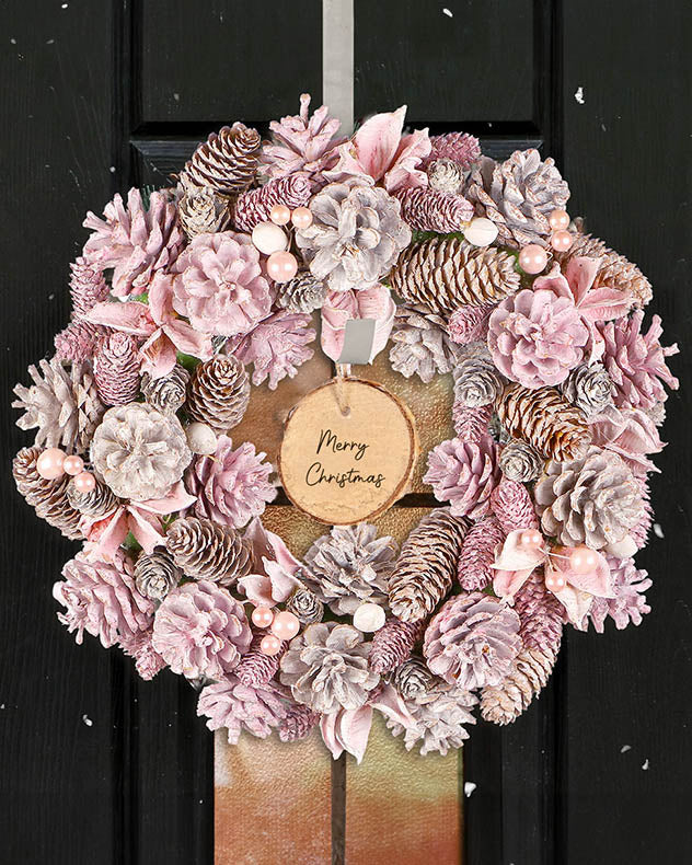 Personalised Enchanted Blush Wreath