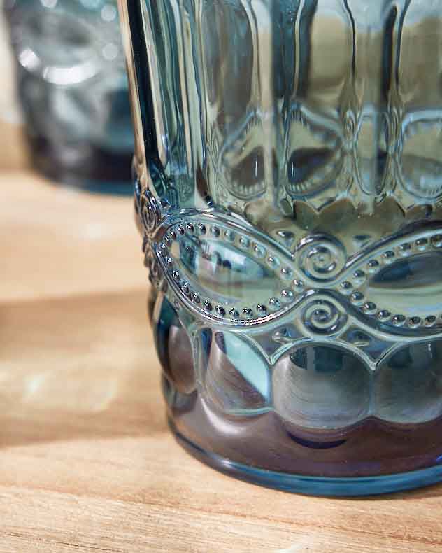 Tumblers Set of 12 - Aurielle Blue Tumbler