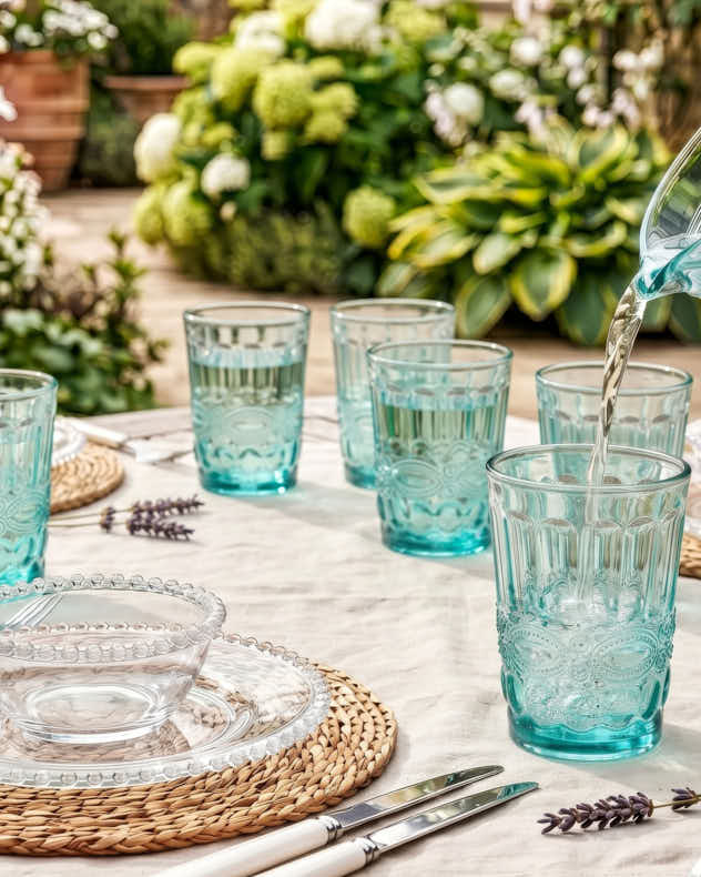 Tumblers - Aurielle Turquoise Tumbler