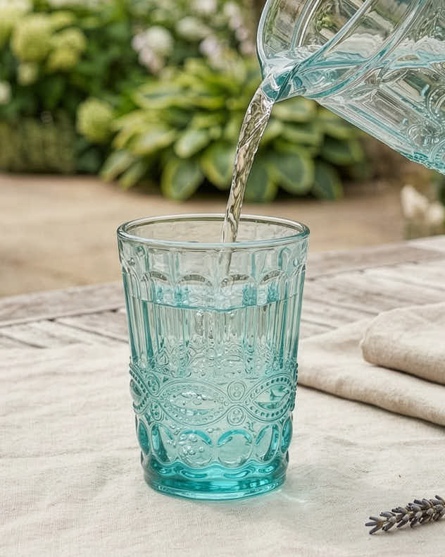 Tumblers Set of 6 - Aurielle Turquoise Tumbler