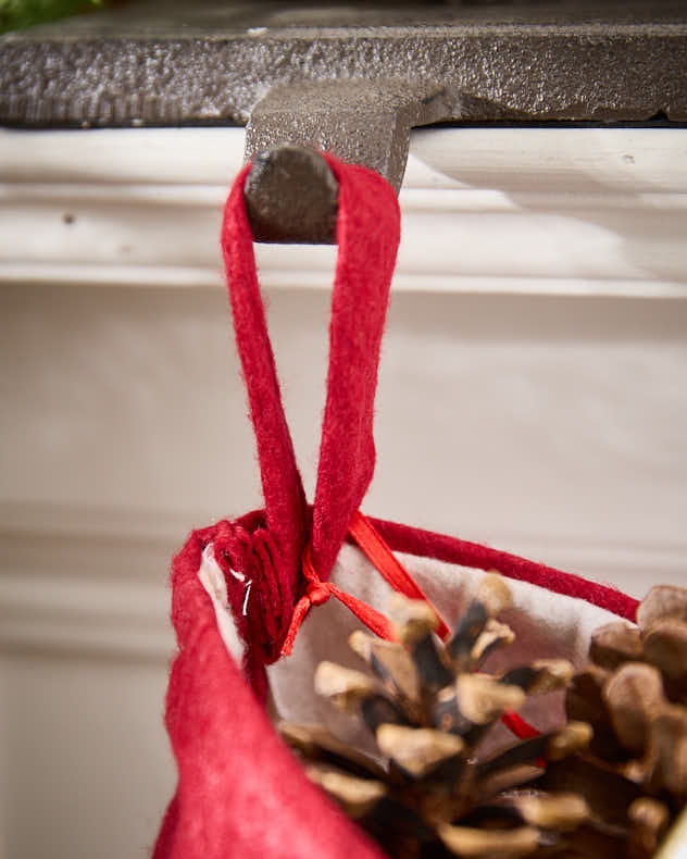 Snowman Pom Pom Stocking