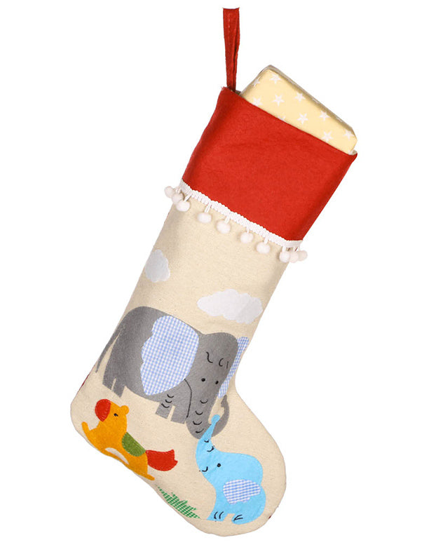 Elephant & Friends Stocking