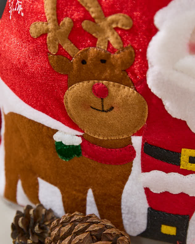 Personalised Festive Friends Santa Sack