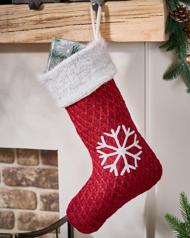 Chunky Knitted Christmas Stockings