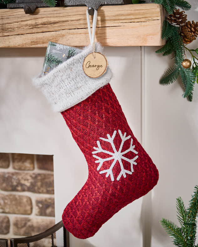Personalised Chunky Knitted Stockings