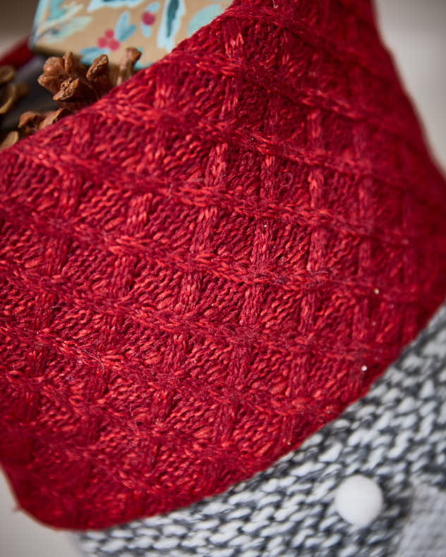 Chunky Knitted Christmas Stockings