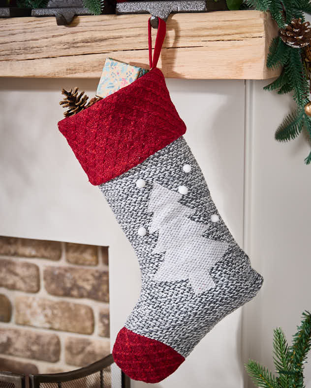 Chunky Knitted Christmas Stockings