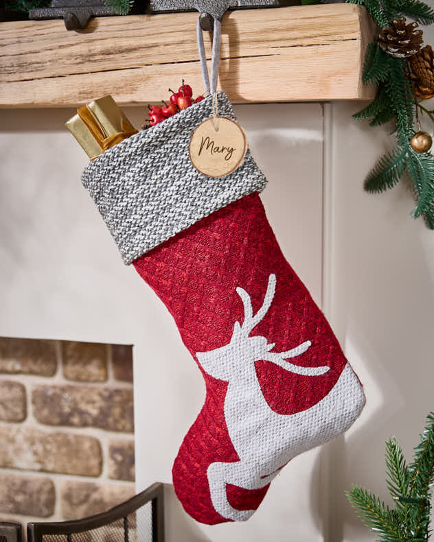 Personalised Chunky Knitted Stockings