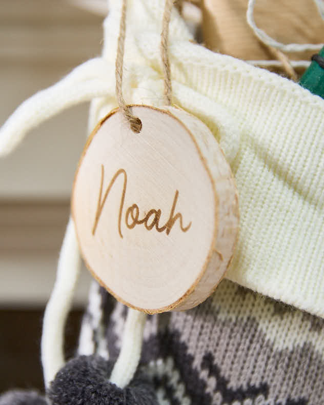Personalised Shetland Christmas Stockings