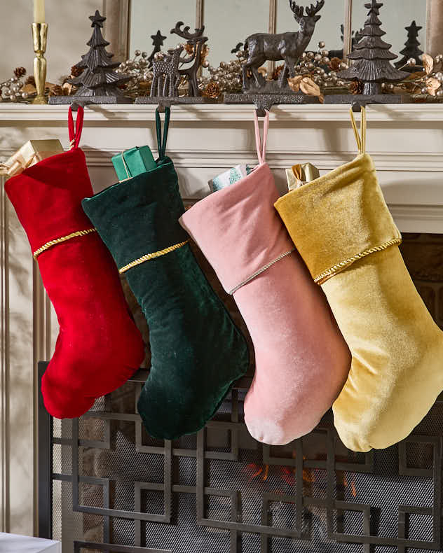 Knightsbridge Velvet Stocking Collection