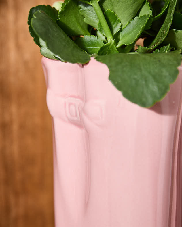 Large Pink Welly Boot Planter
