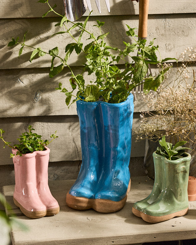 Ceramic Welly Planter Collection