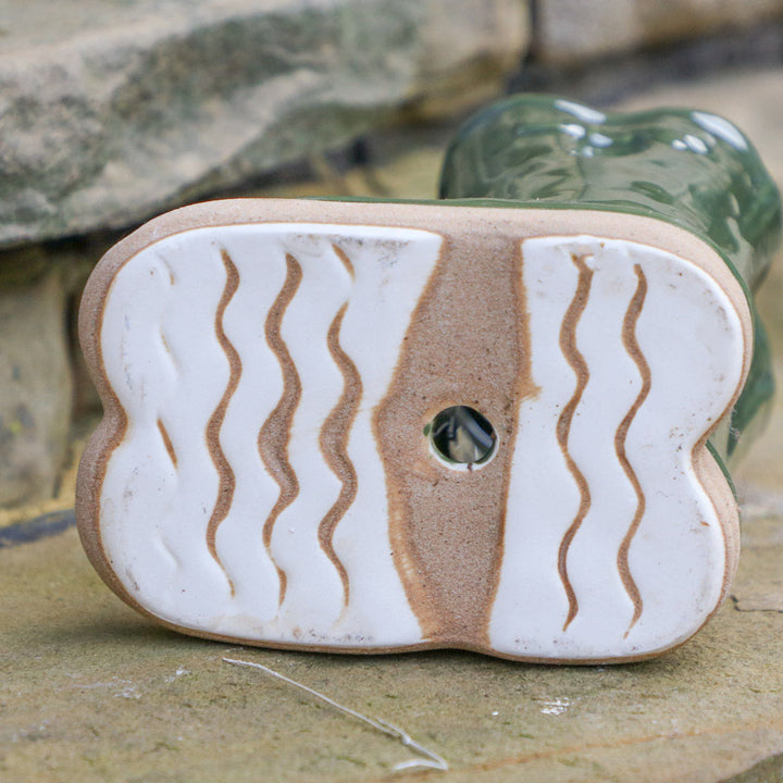 Dark Green Welly Boot Planter