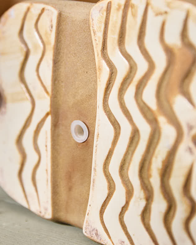 Sage Green Welly Boots Planter with Personalised Marker