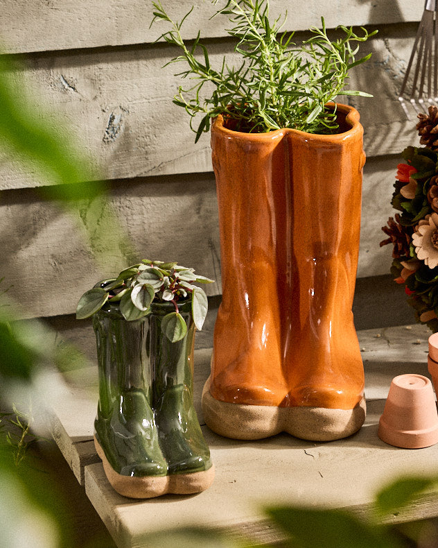 Ceramic Welly Planter Collection