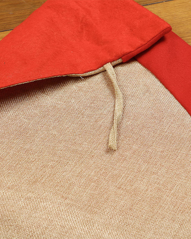 Tree Skirts - Personalised Red Festive Friends Tree Skirt