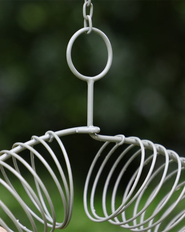 Sage Green Round Bird Feeder