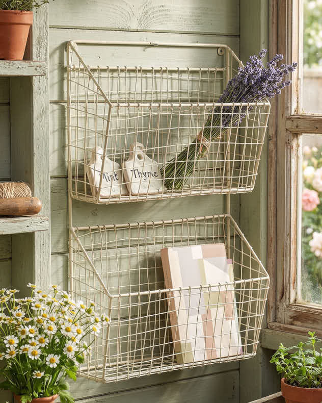 Country Garden Storage Rack