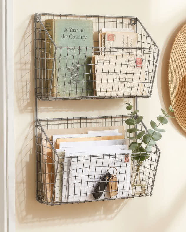 Charcoal Grey Storage Rack