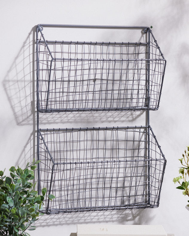 Charcoal Grey Storage Rack – Dibor