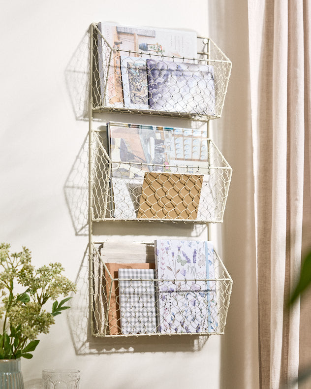 3 Tier Cream Storage Rack – Dibor