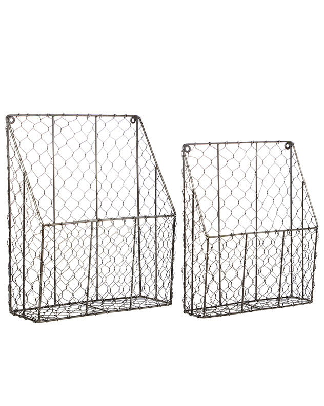 Wire mesh deals wall organizer