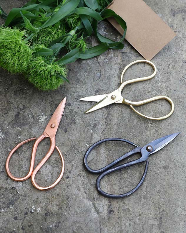 Mini Copper Herb Scissors