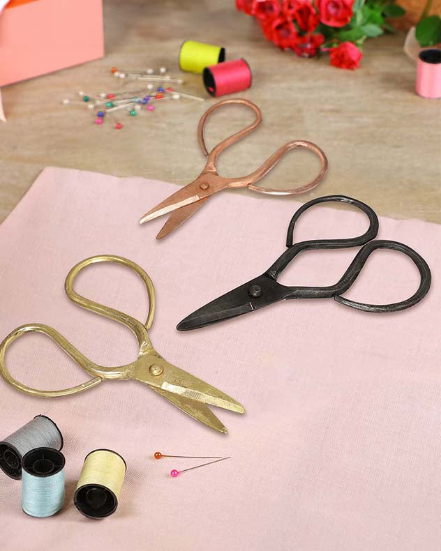 Mini Copper Craft Scissors